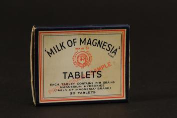 Milk of Magnesia Tablet Box