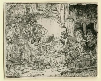 Rembrandt Print, Ulster Museum