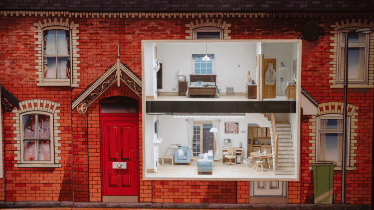 Discover History - a dolls house